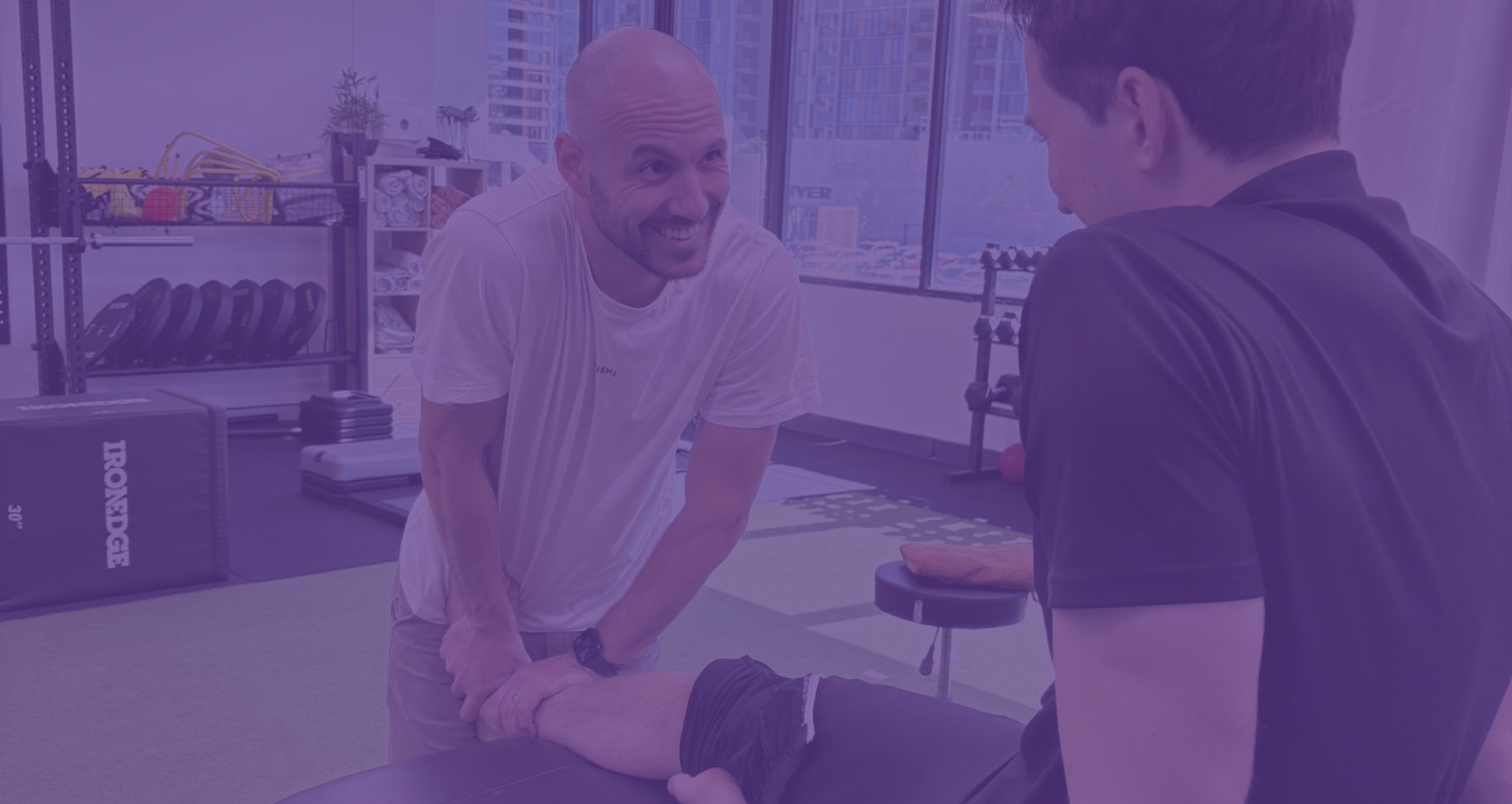 physiotherapist session